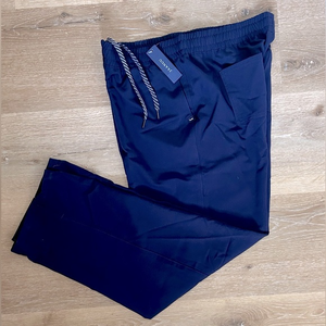 NWT Jaanuu Scrub Navy Pant Drawstring Front Back Pockets‎ Size Large